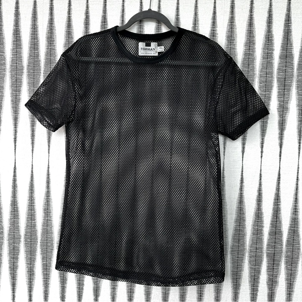 TopMan Mesh Tee